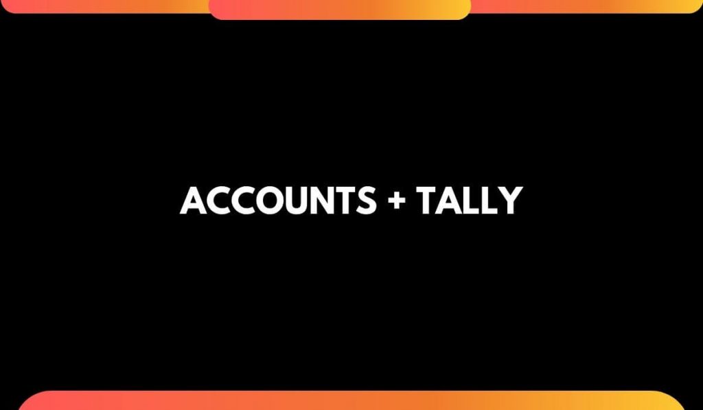 accounts & tally course